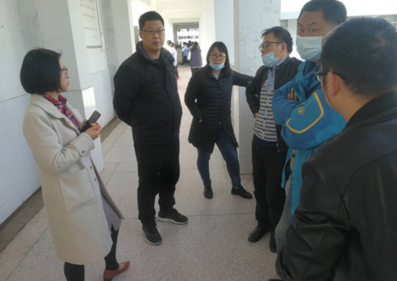 高三3級部組織安全隐患排查